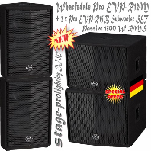 Wharfedale Pro EVP SET Wharfedale Pro EVP SET